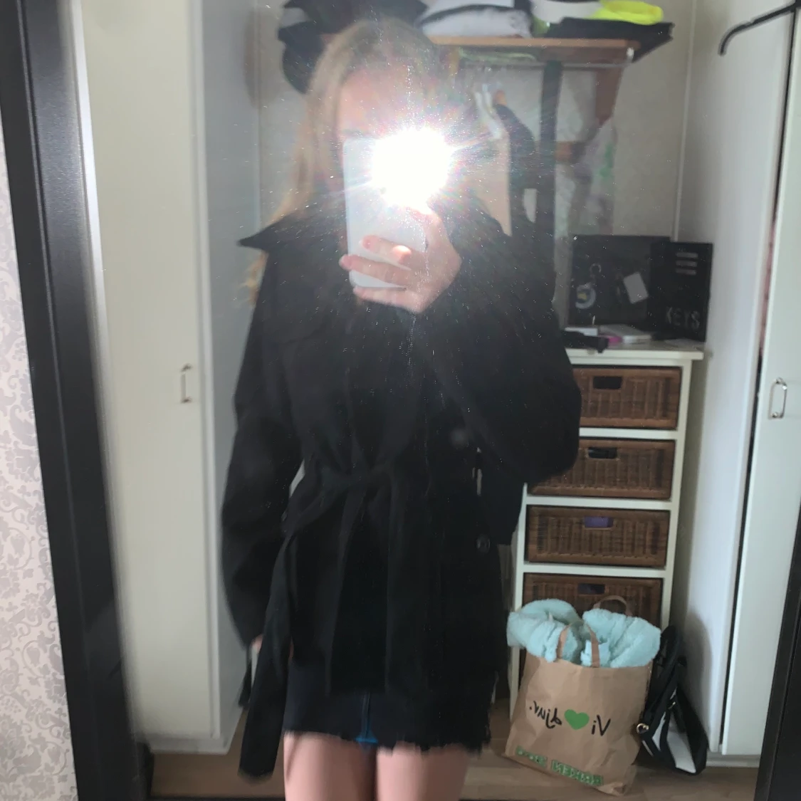 Söt kort kappa - 90