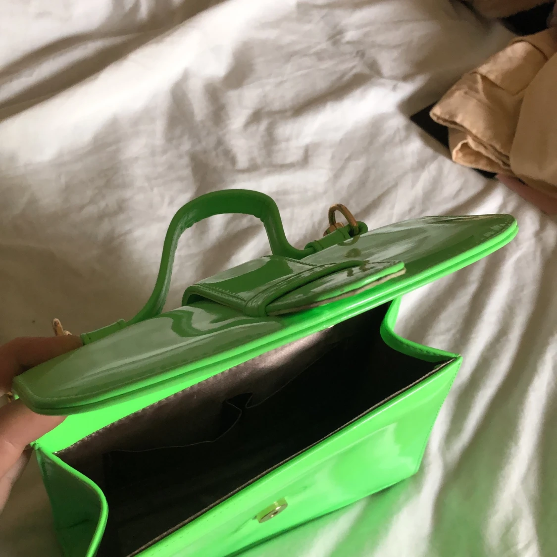 Grön axelväska  - 90