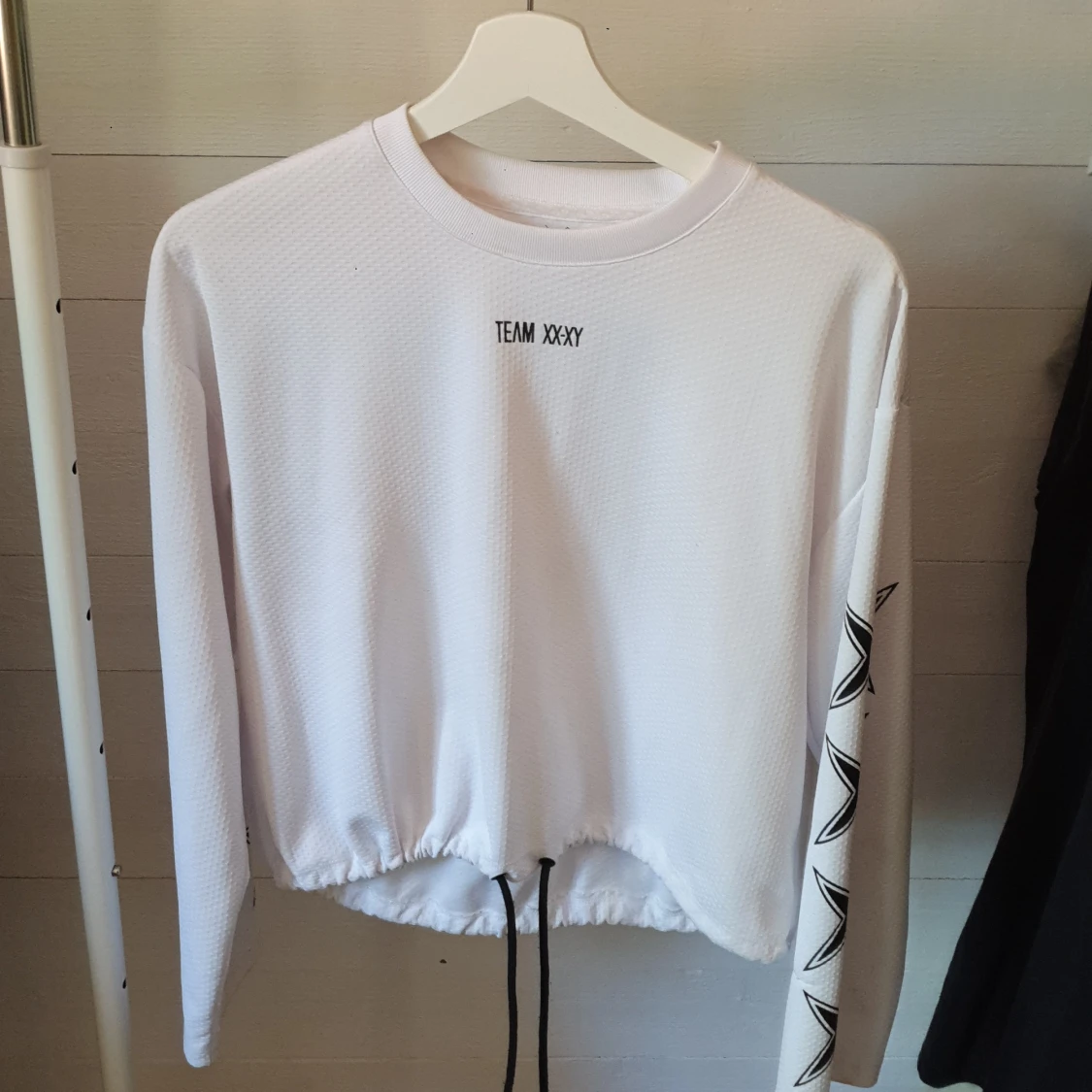 Vit långärmad - 90