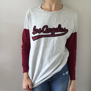  - Långärmad collage tröja från H&M