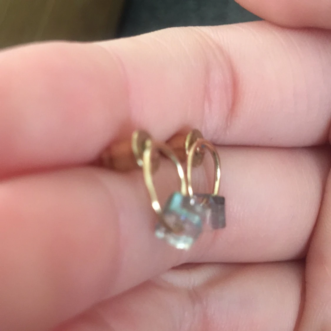 Örhängen i guld - 90