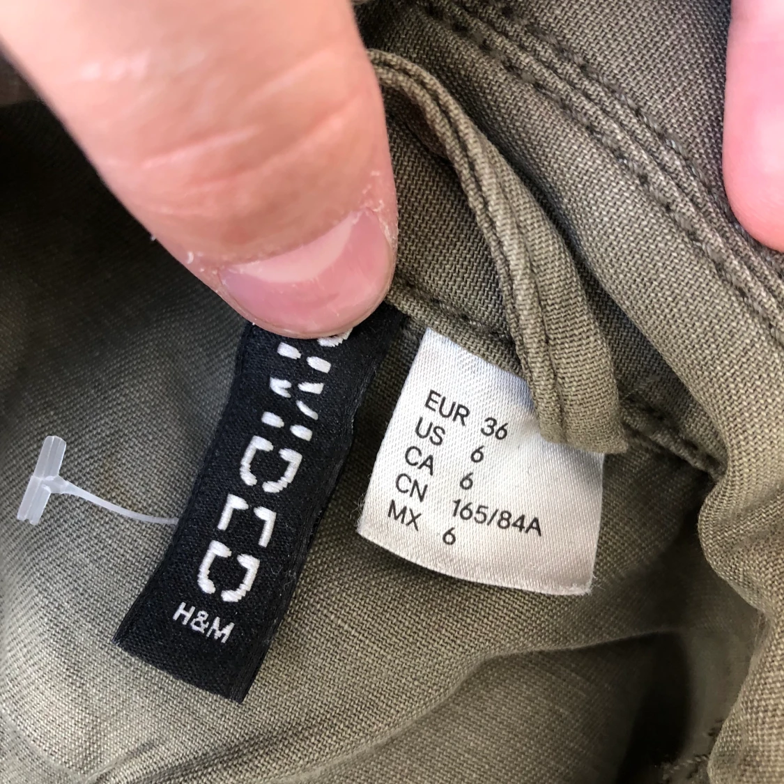 ”militärjacka” från H&M, strl 36 - 91