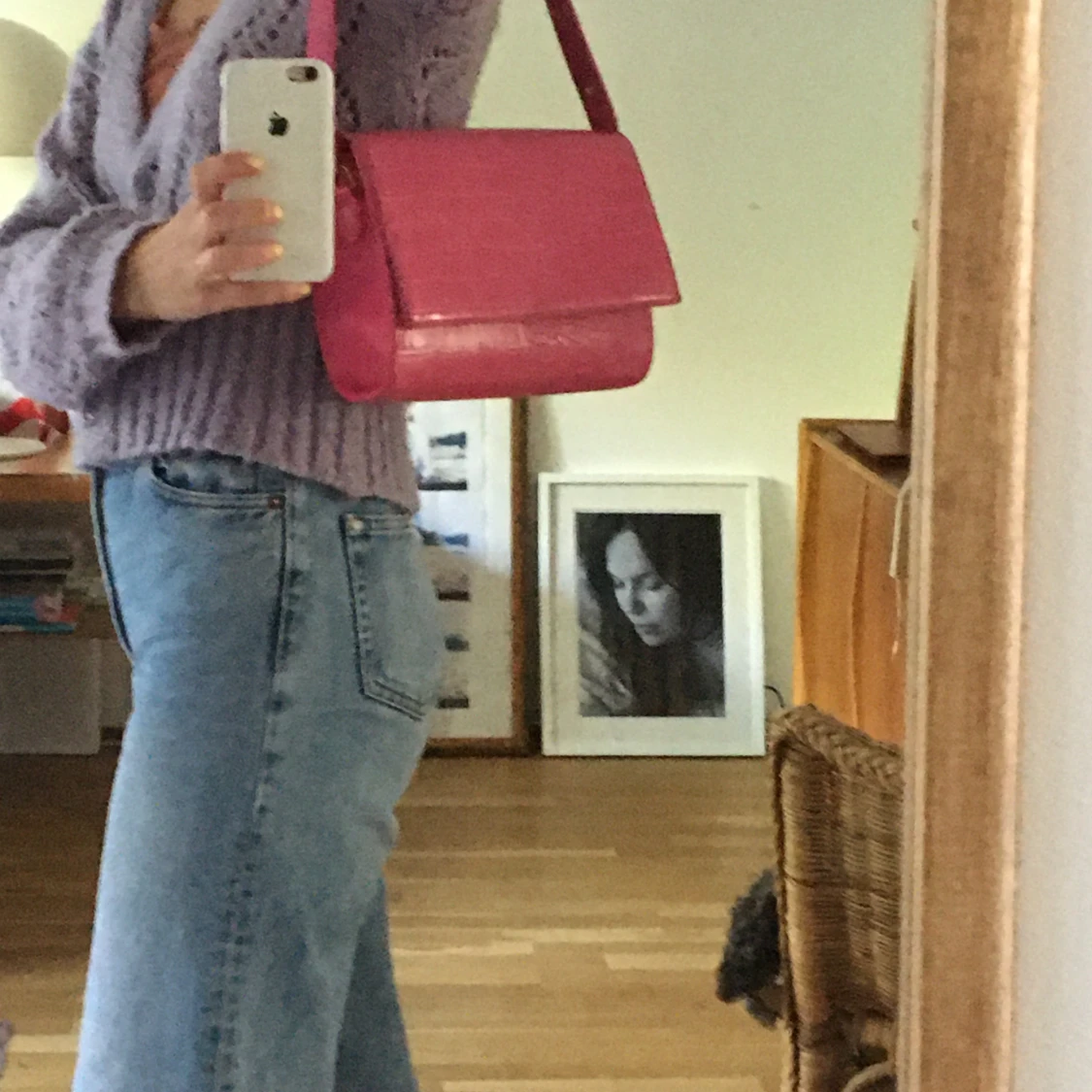 Rosa väska köpt här på Plick - 90