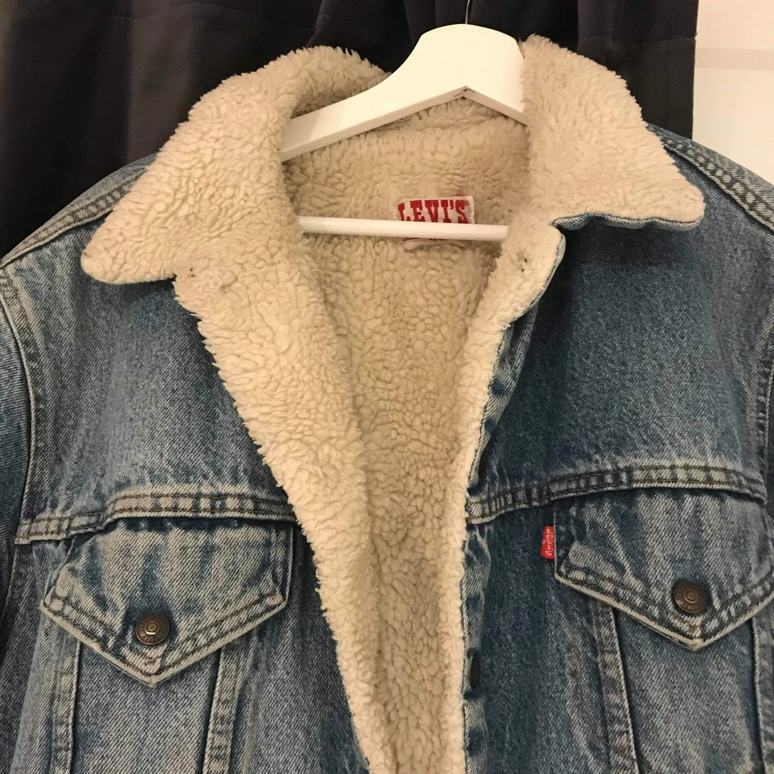 Vintage  jeansjacka från Levis  - 91