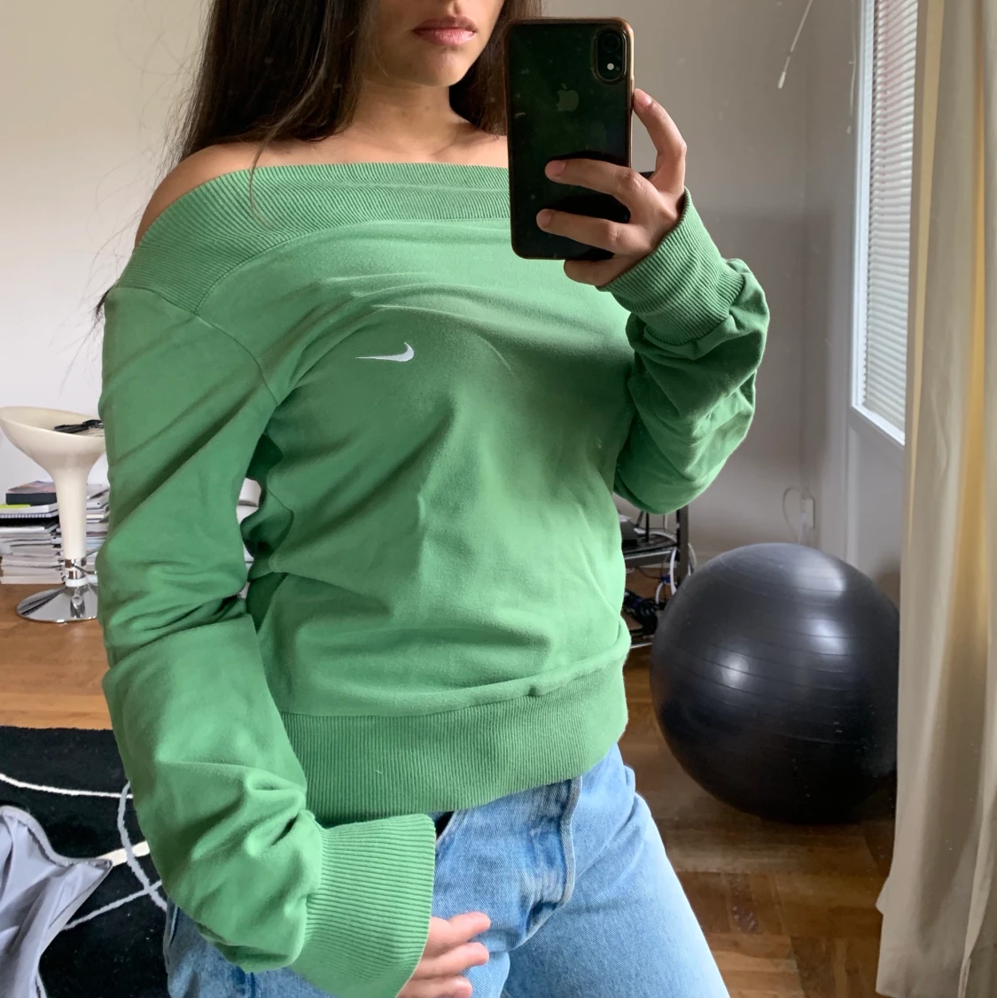 Grön nike tröja 🤩🤩
