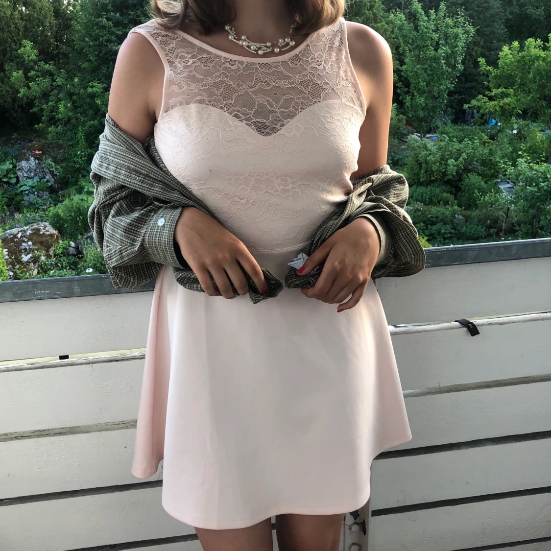 💕LJUSROSA KLÄNNING💕