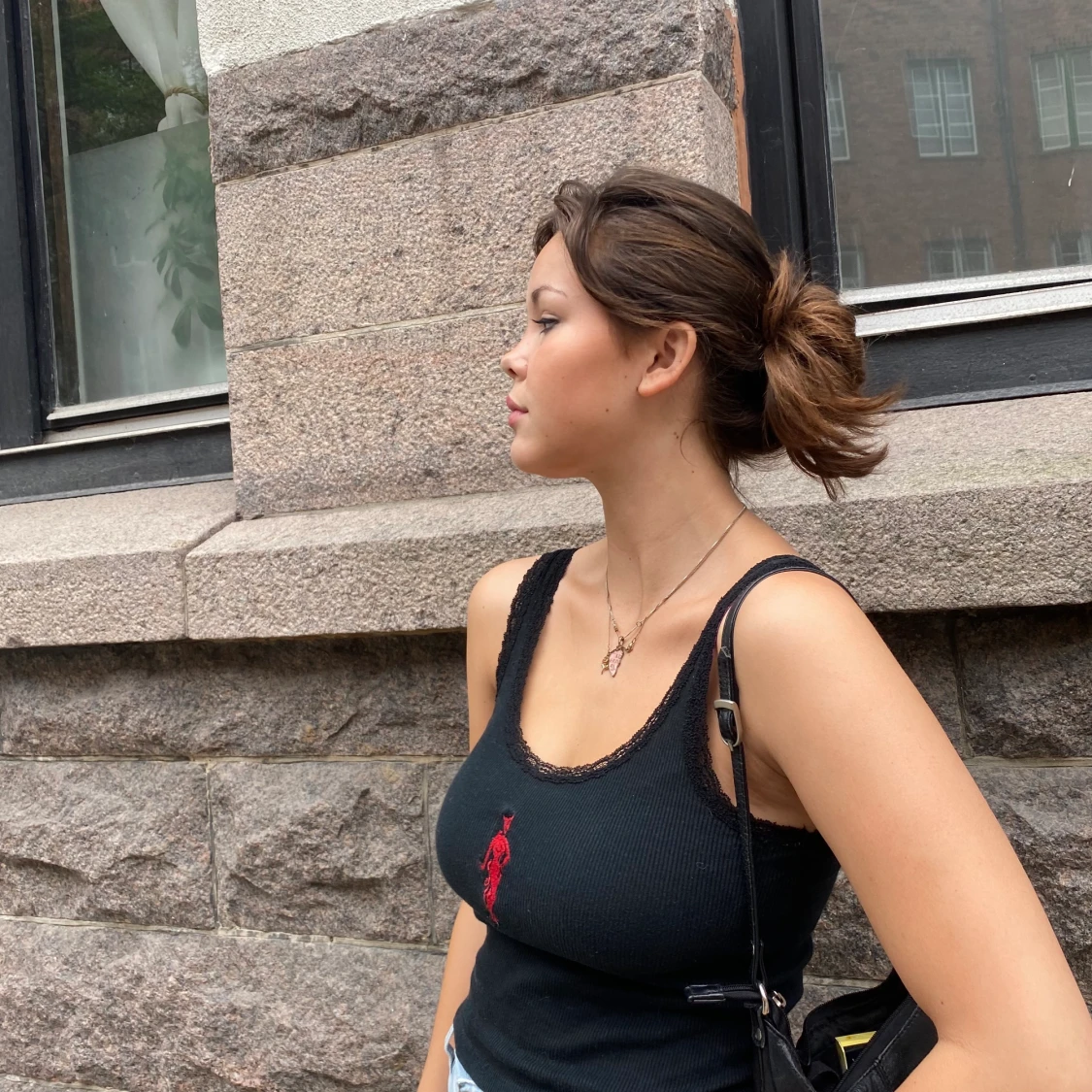 Svart linne från brandy Melville! 