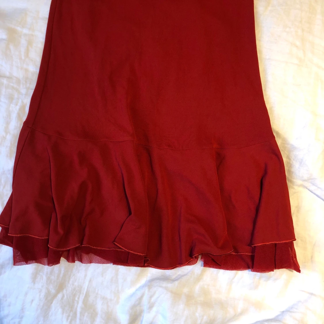 Röd klänning  - 91