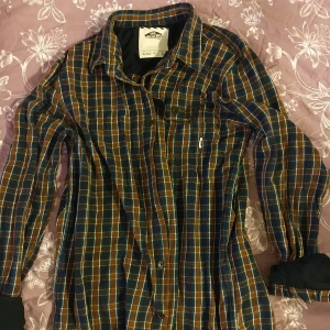 Vans rutig skjorta L grön svart - Riktigt nice skjorta från Vans, rutig i typ flanelltyg. Strl L men passar även M. Jag har haft den som tjej, strl M typ 176 cm lång. 100 kr+ frakt/porto
