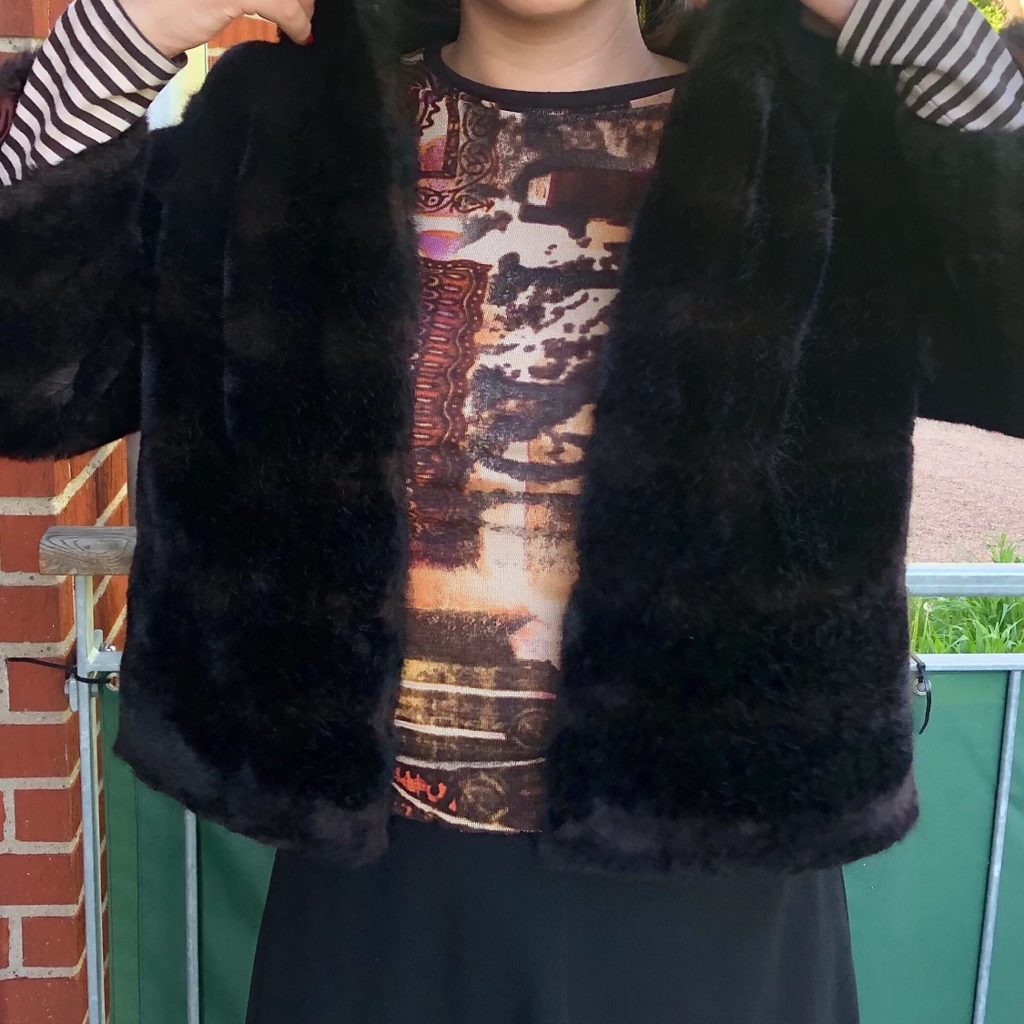 jacka i pälsimitation