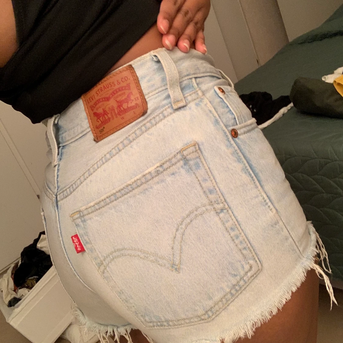 Levis 501 shorts storlek 25 - 90