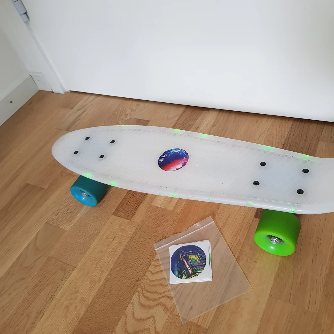 LED pennyboard.  - 90