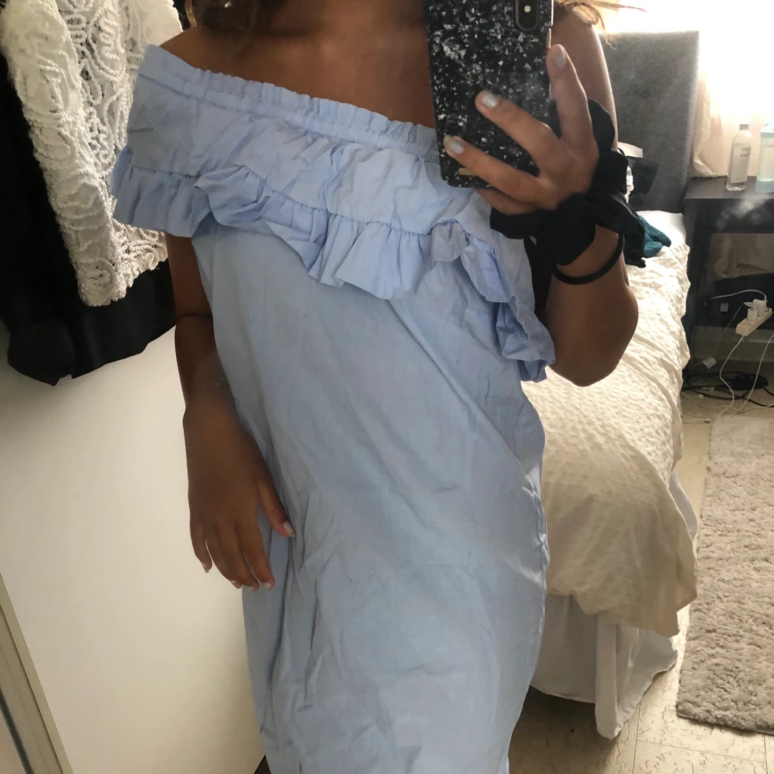 Sötaste klänningen one-shoulder💙