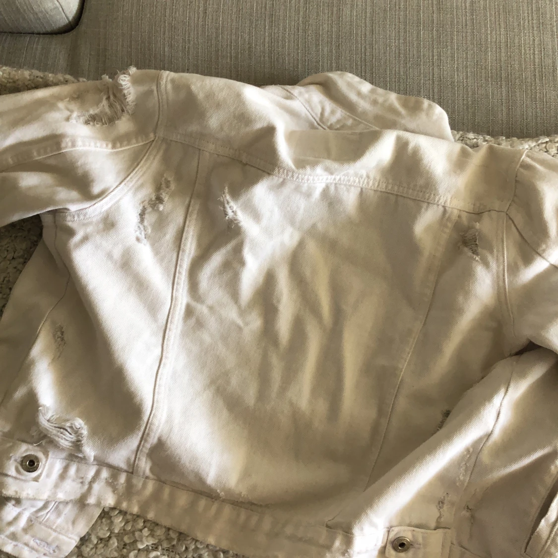 Jeans jacka vit - 91