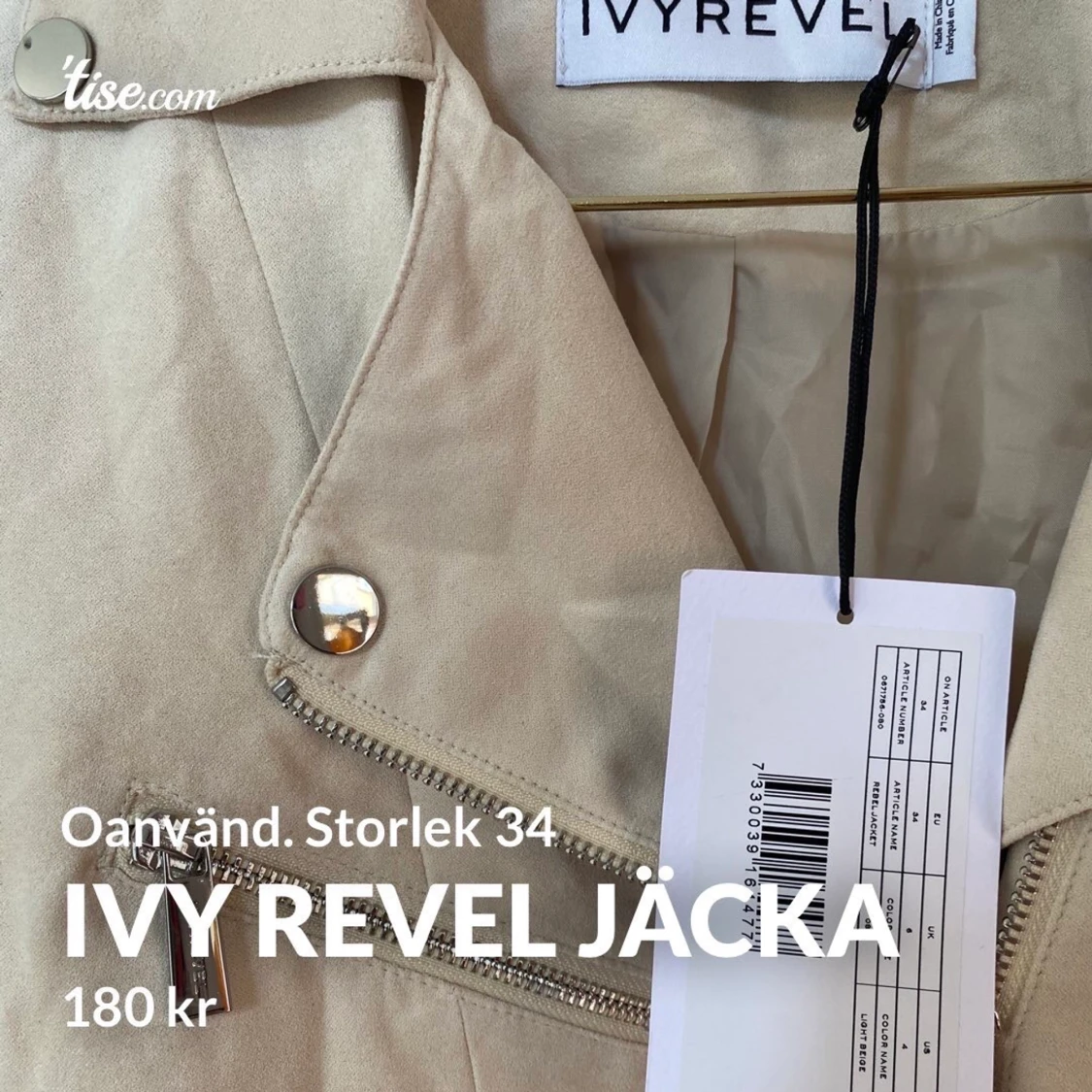 Oanvänd Ivy Revel Jacka - 90