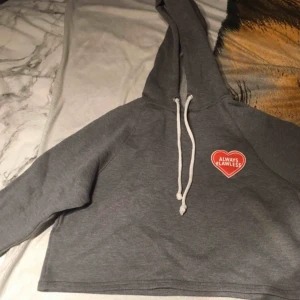  - En mörk grå Hoddie/Magtröja❤️I jätte fint skick & jag har endas bara test den...Möts upp i Uppsala-Alunda🏬Tar helst kontanter💸För mer information kontakta gärna👍🏻💗/Alexandra 