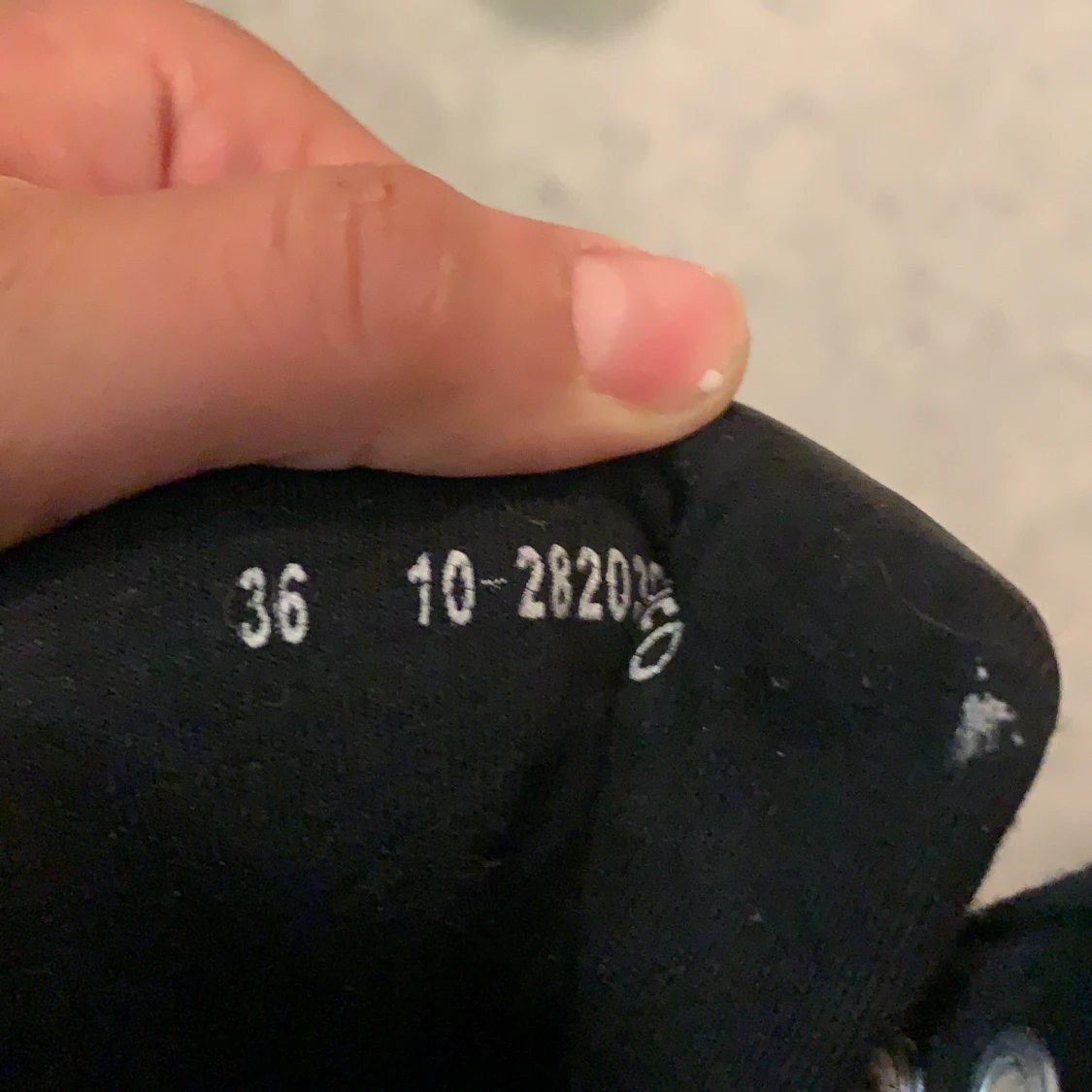 Svarta platåskor - 90