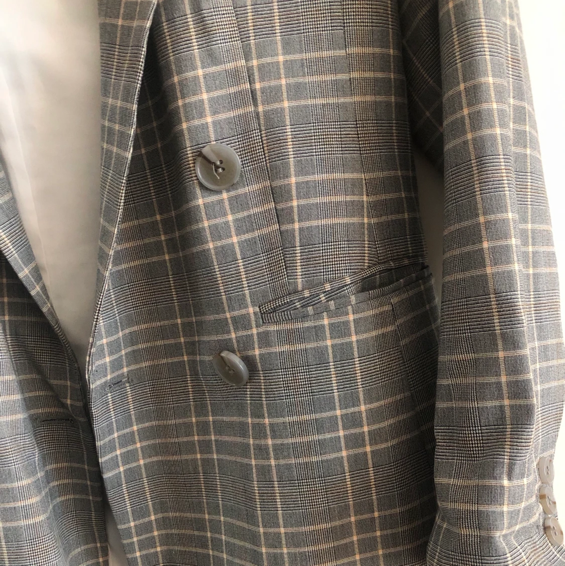 H&M rutig kavaj strl 36 - 91