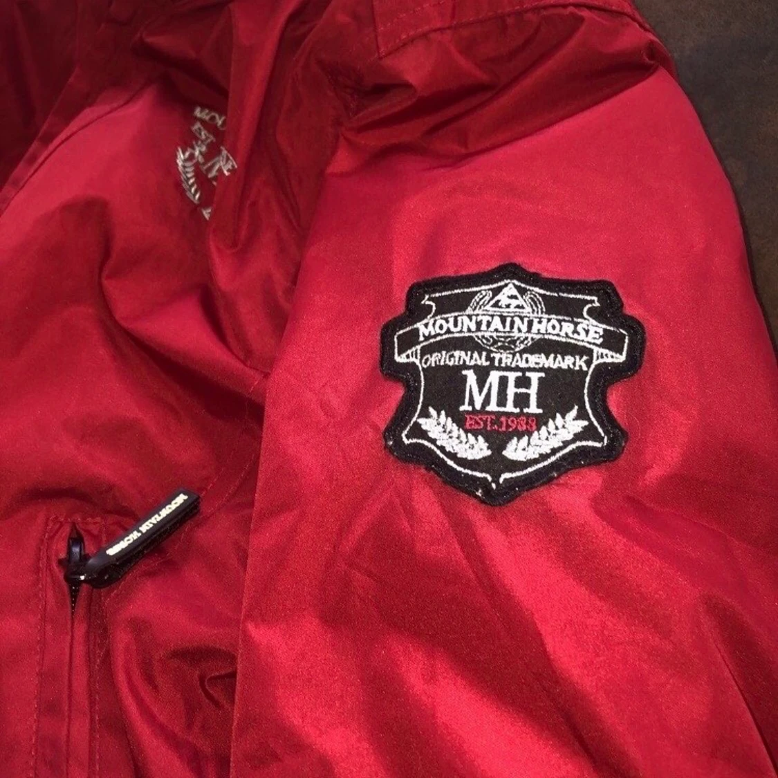 Röd ridjacka - 91