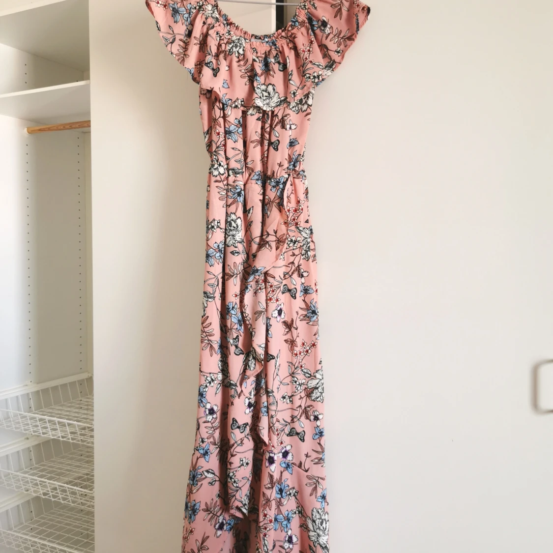 Lång klänning strl 34