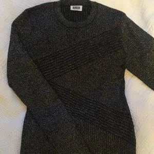  - WEEKDAY  Glitter black sweat  Very good condition 