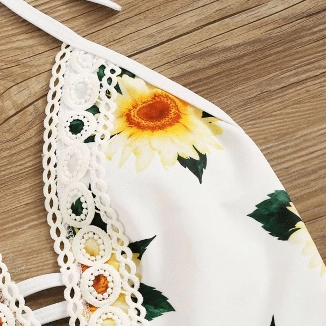 Baddräkt solrosor  - 91