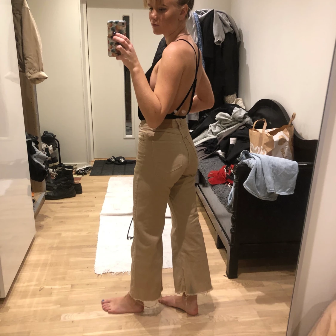 Carin Wester beiga byxor - 90