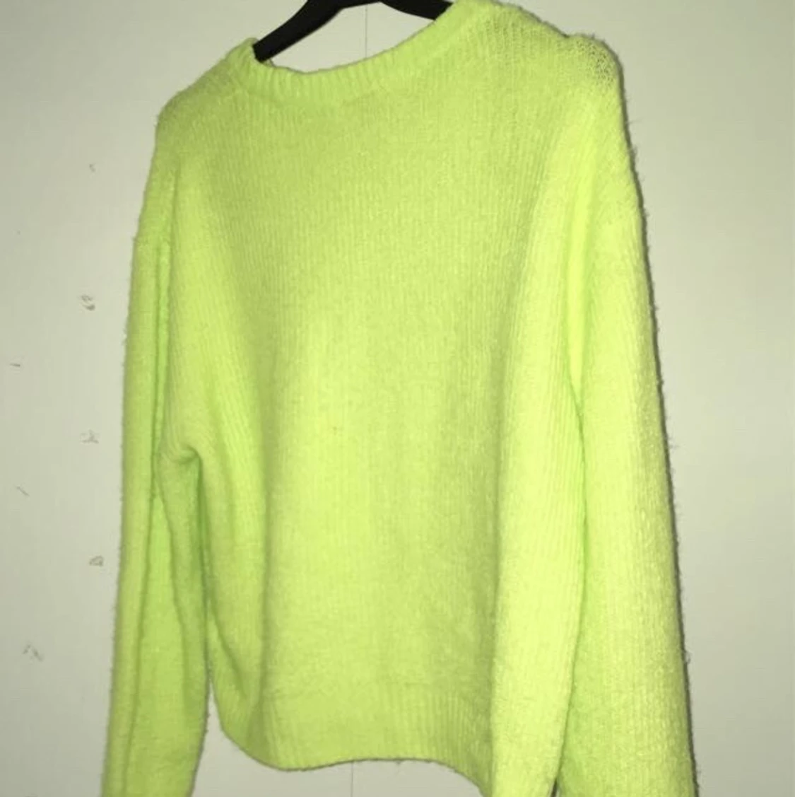 Neon grön tröja - 90