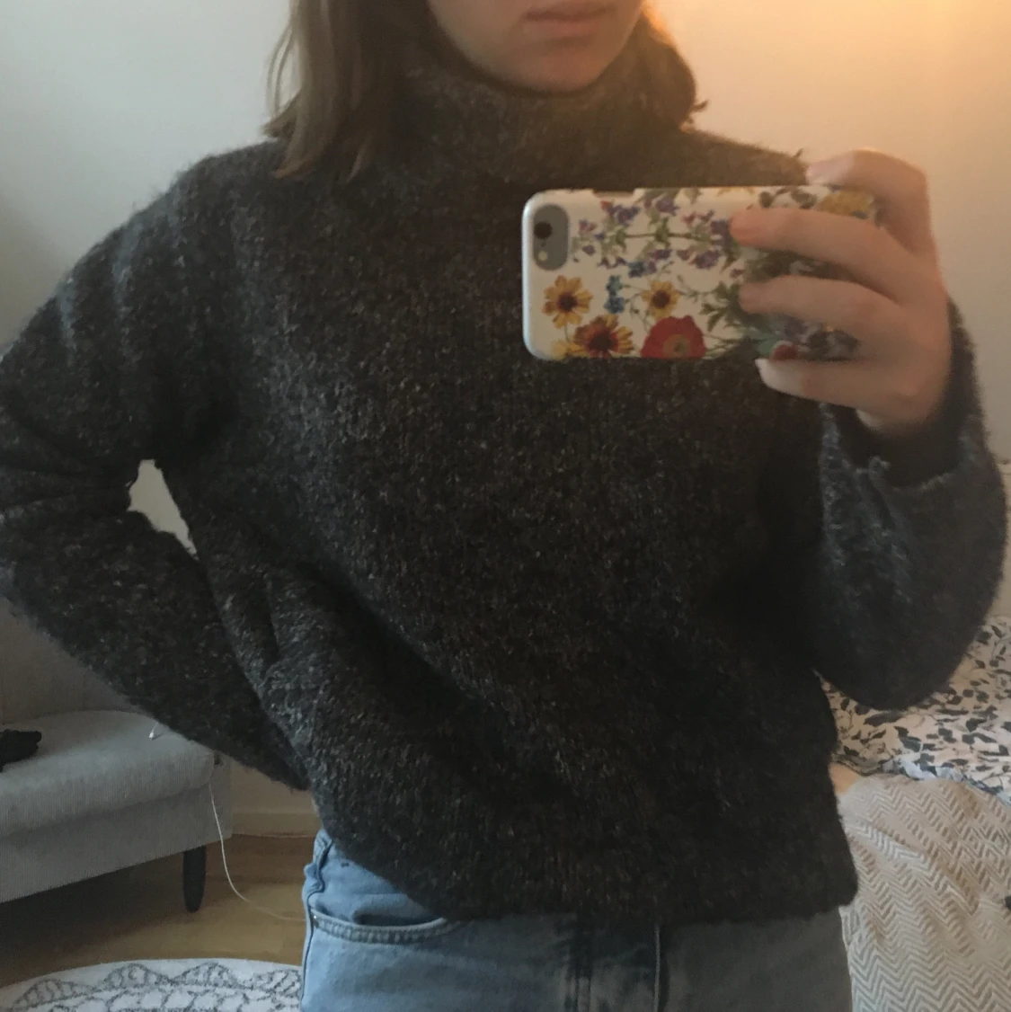 Stickad tröja  - 90