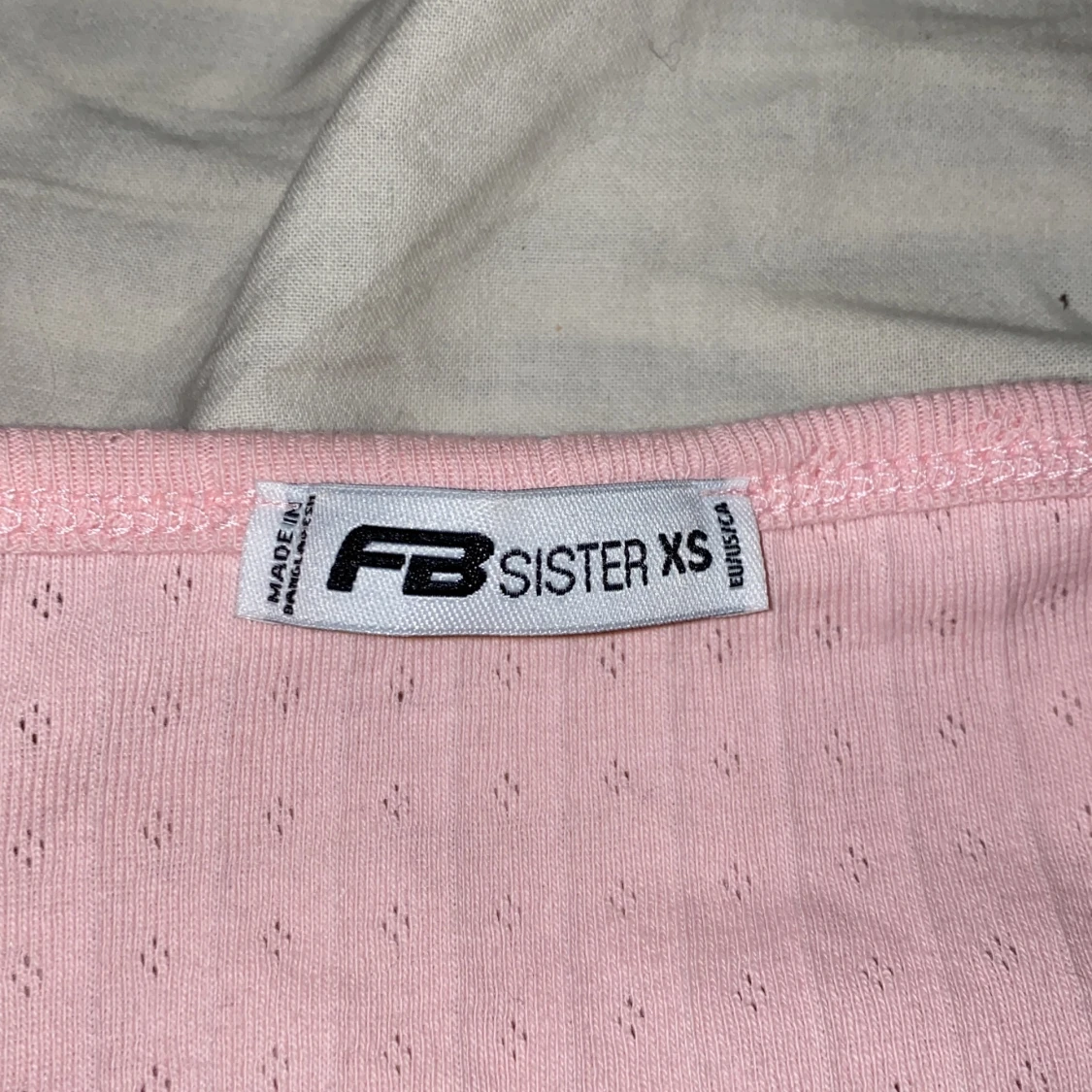 gullig rosa crop top - 91