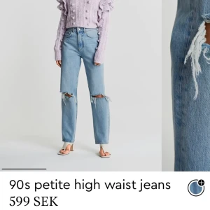 90’s jeans från Gina  - Söker ett par 90’s jeans från Gina tricot. Jag är 1,58 lång och har storlek 36 på just denna modell. Skicka vad ni har 😇
