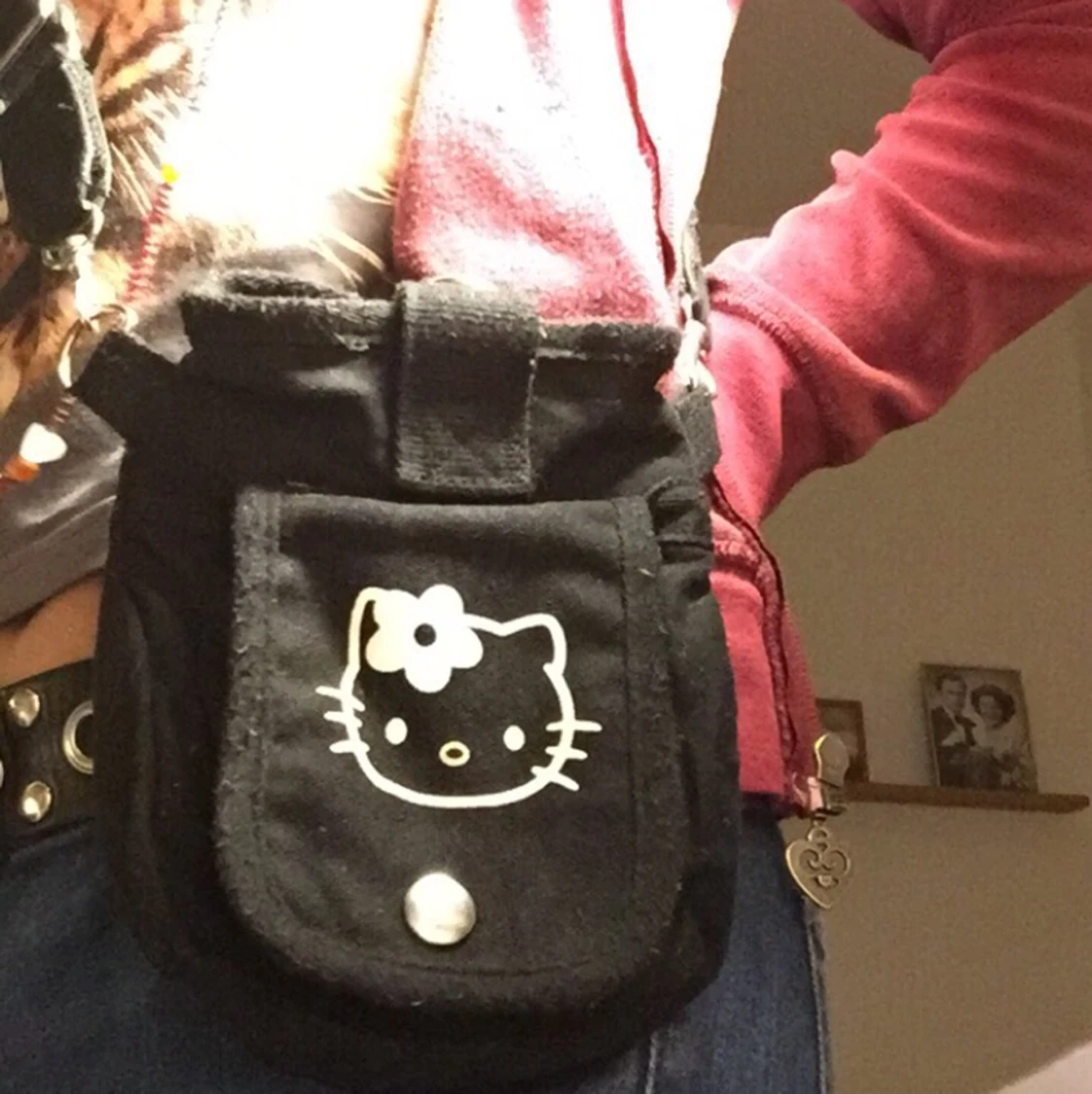 Hellokitty bäcknarväska