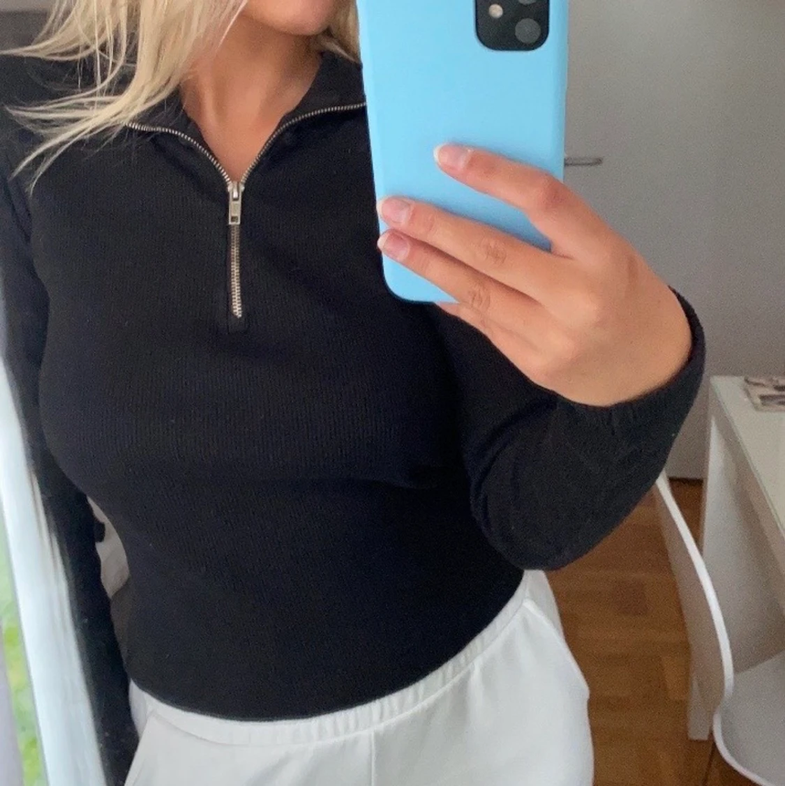 Tröja med dragkedja - 90