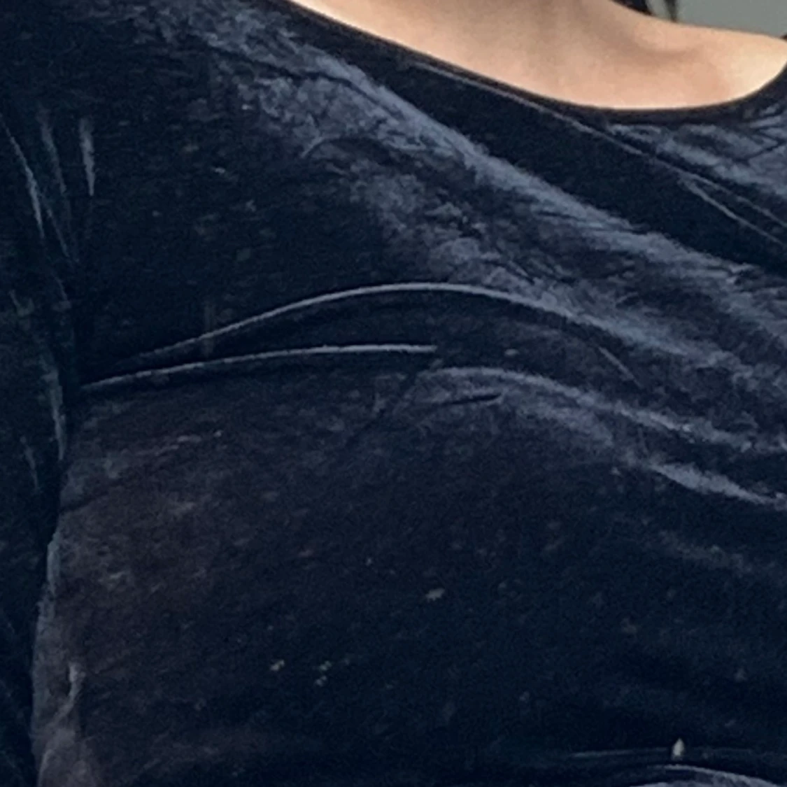 Sammets crop top! - 90