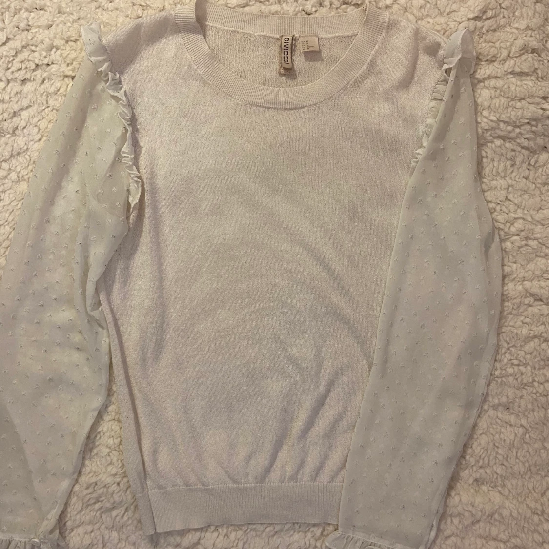 H&M white blouse ,size M - 90