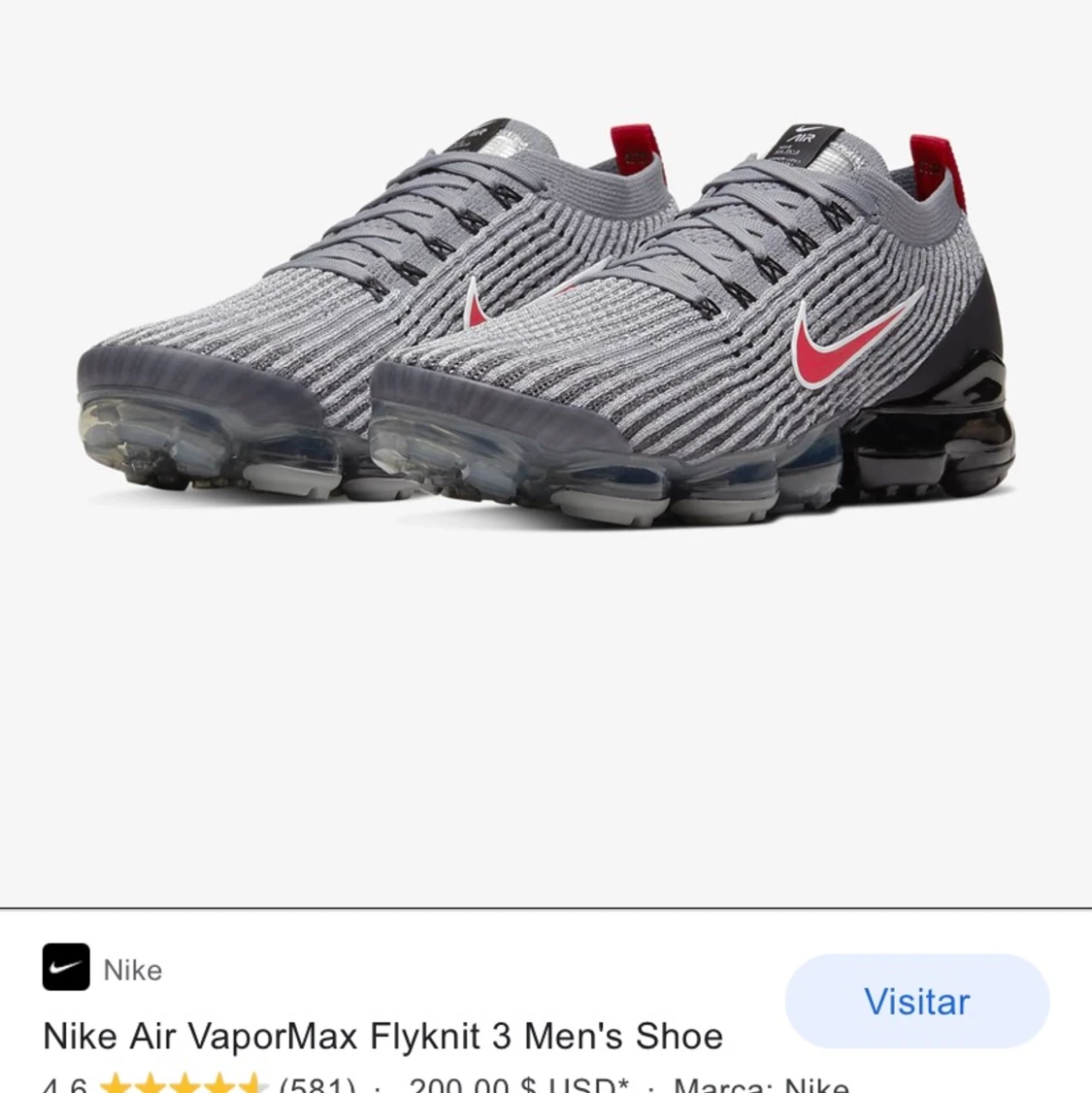 Nike air Vapormax flyknit 3 (str 43)