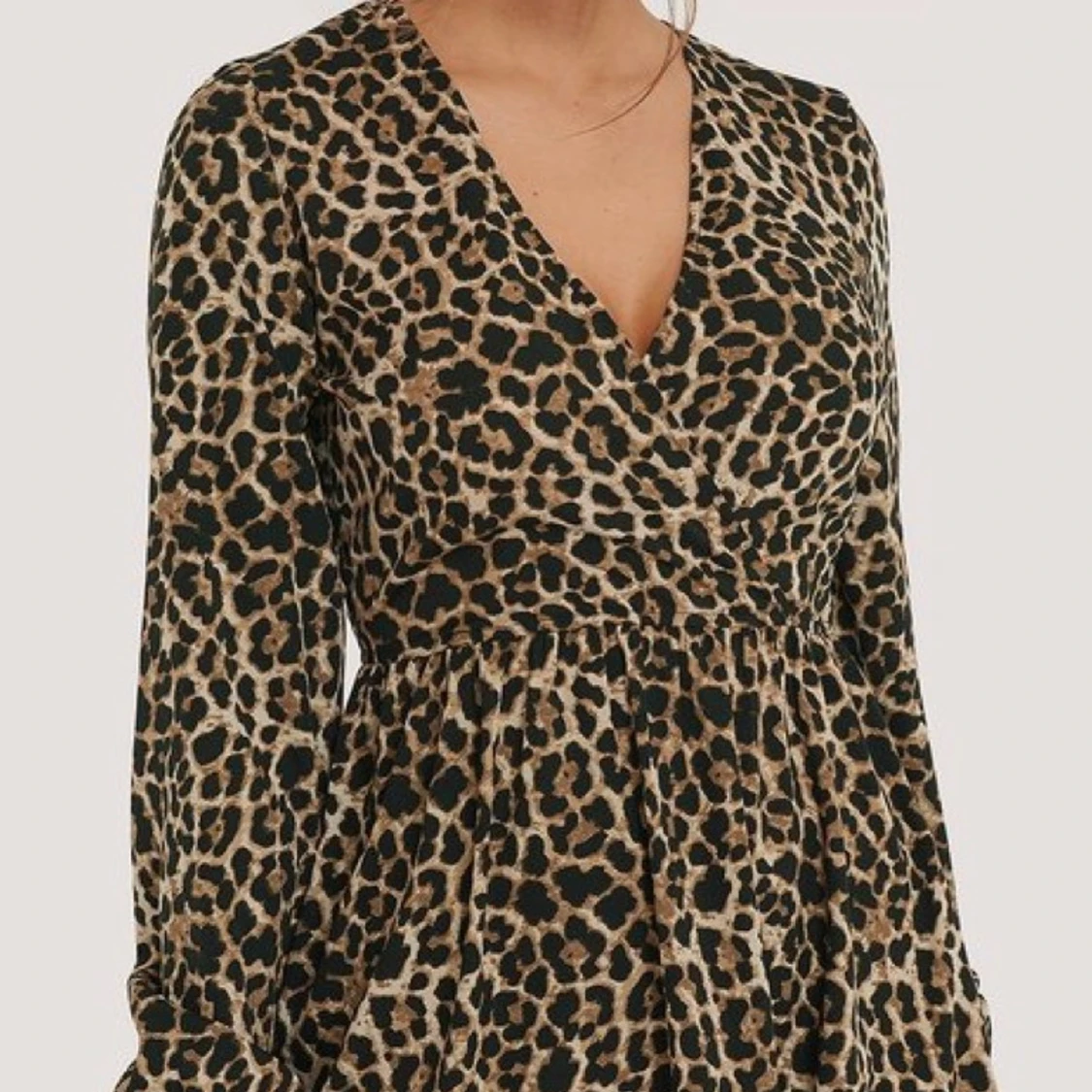 Mönstrad klänning - 91