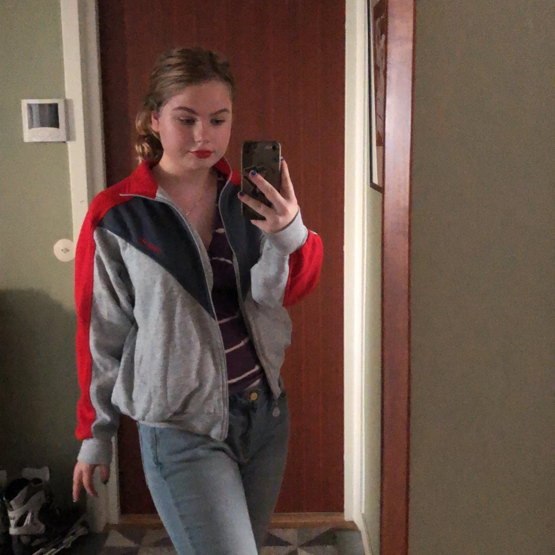 Jätte skön och varm Adidas kofta