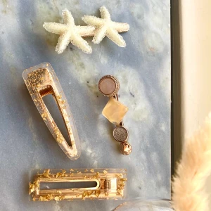 Hårklämmor - Fina hårklämmor helt ny! 29kr st + 12frakt 🧡🌟✨