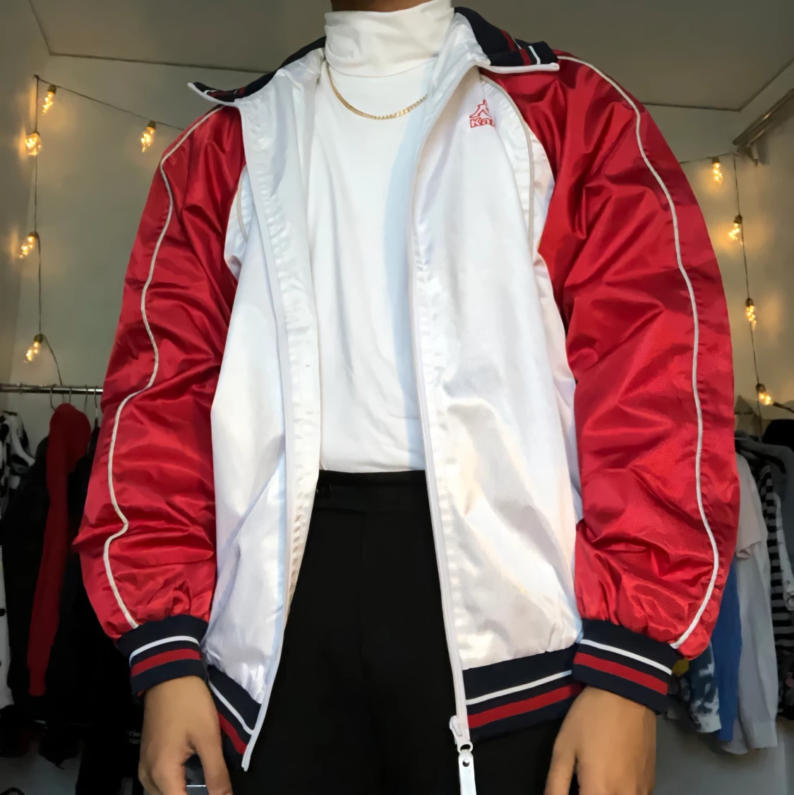 Kappa windbreaker storlek XL
