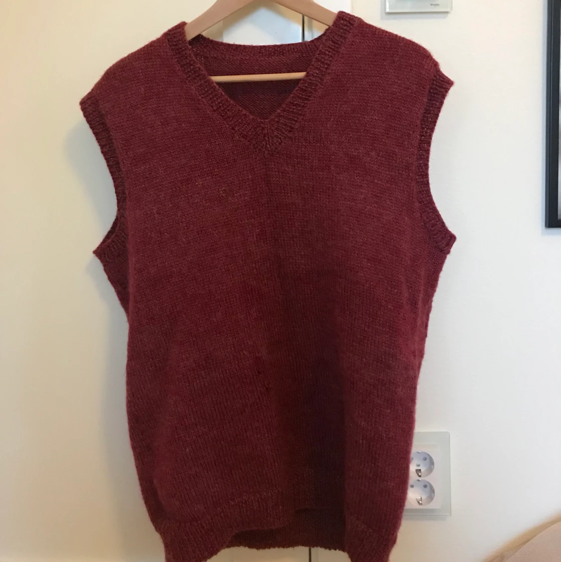 Superfin stickad väst - 91