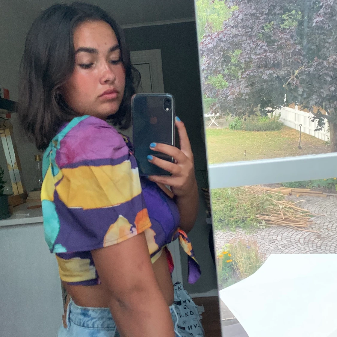 Nakd tied front blouse - 91