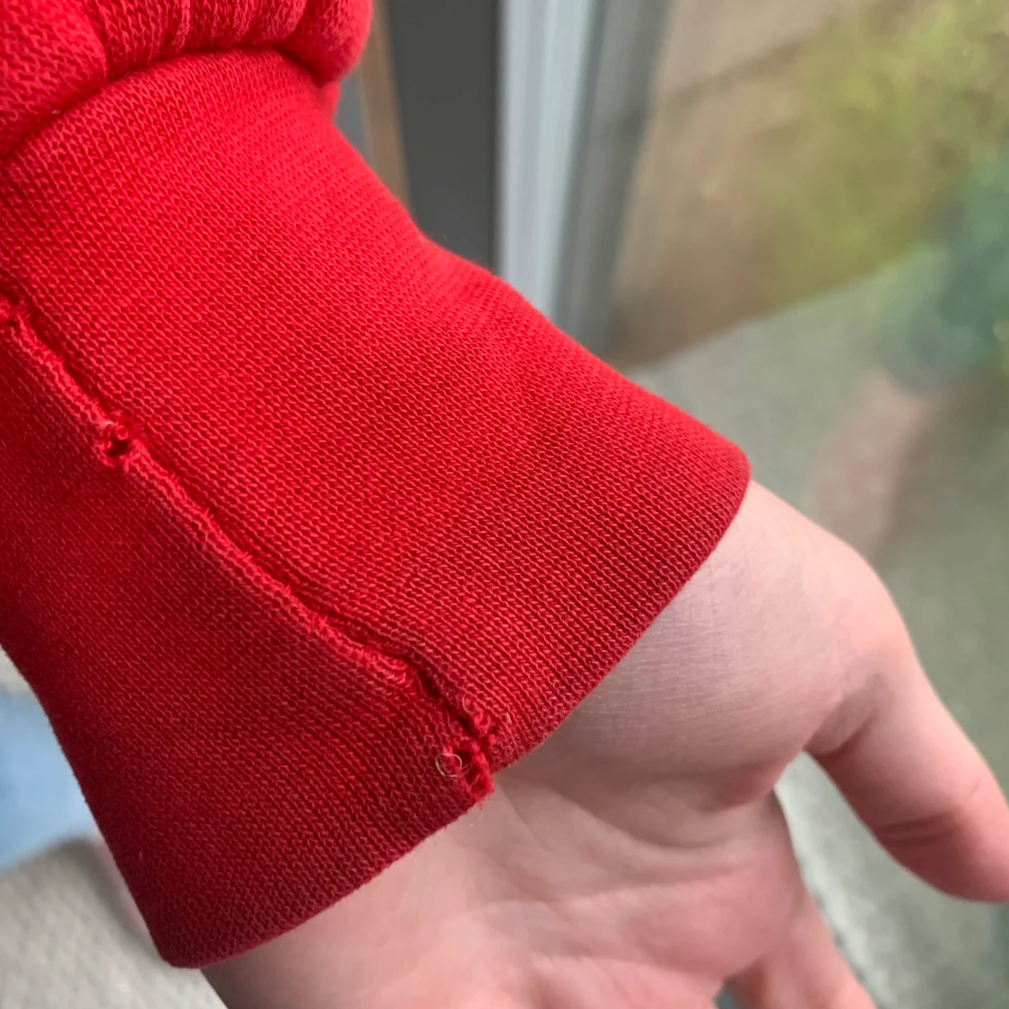 Röd LIFEGUARD hoodie  - 91