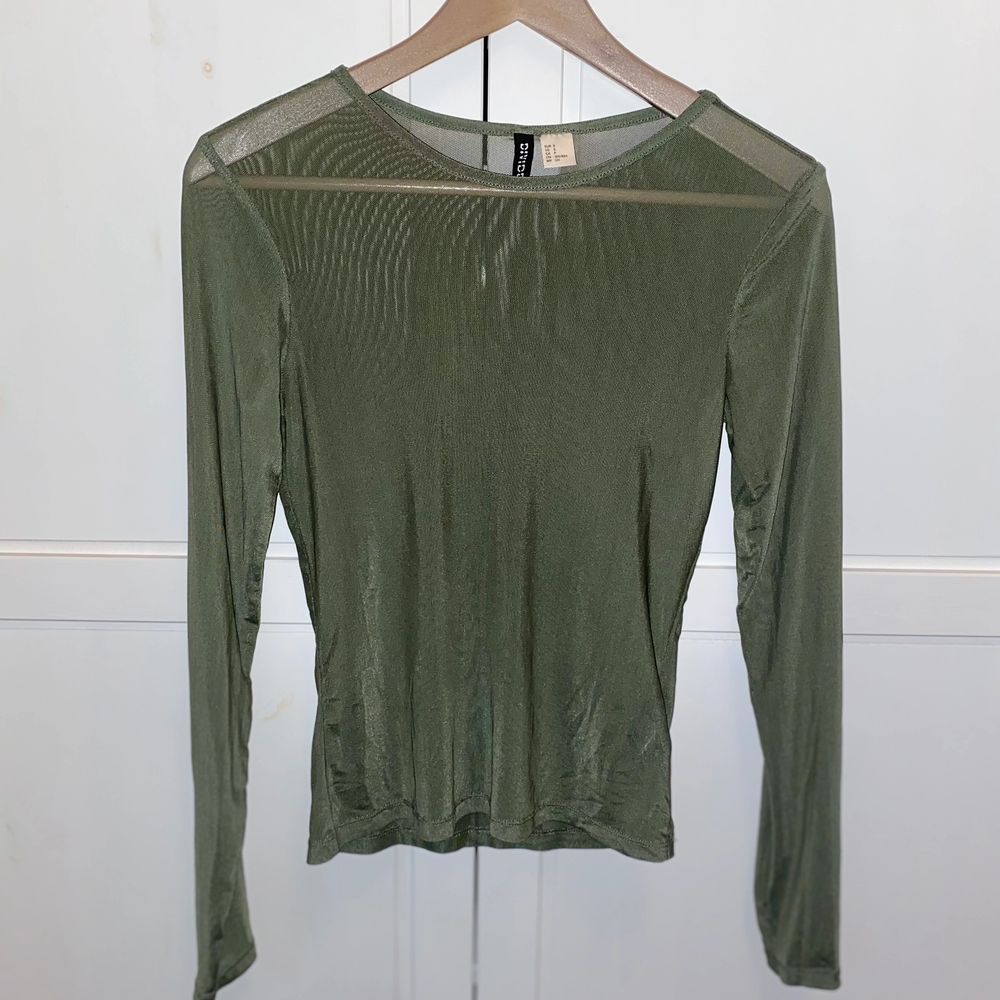 Grön långärmad tröja | Plick Second Hand