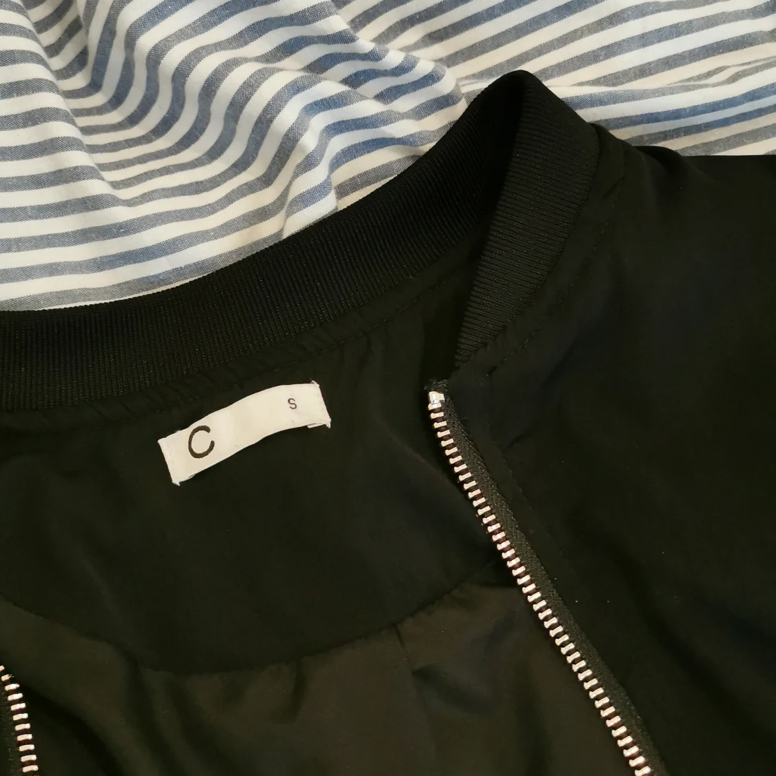 Cubus svart bomberjacka strl S - 91