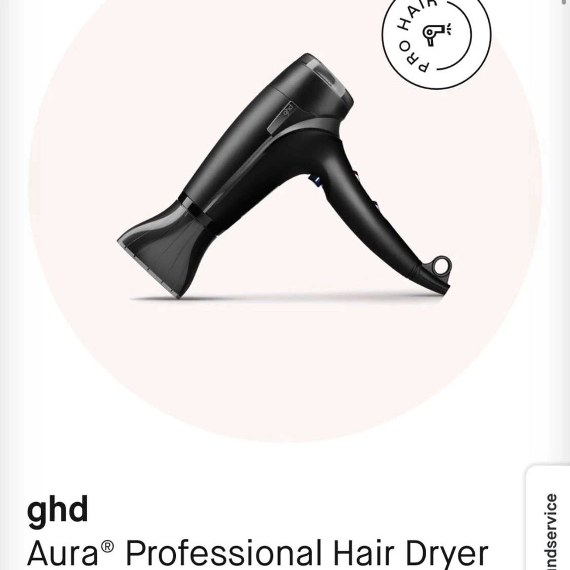 Ghd Hårtork