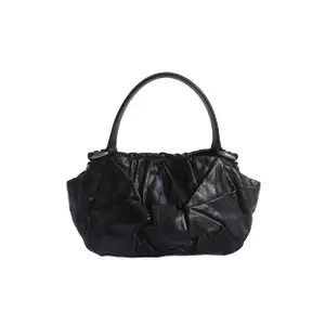 Prada Black Hobo Leather Bag 2008 Fairy Collection.  Condition: Like new Size: 10”L x 3”W x 7”H  FREE SHIPPING🍸