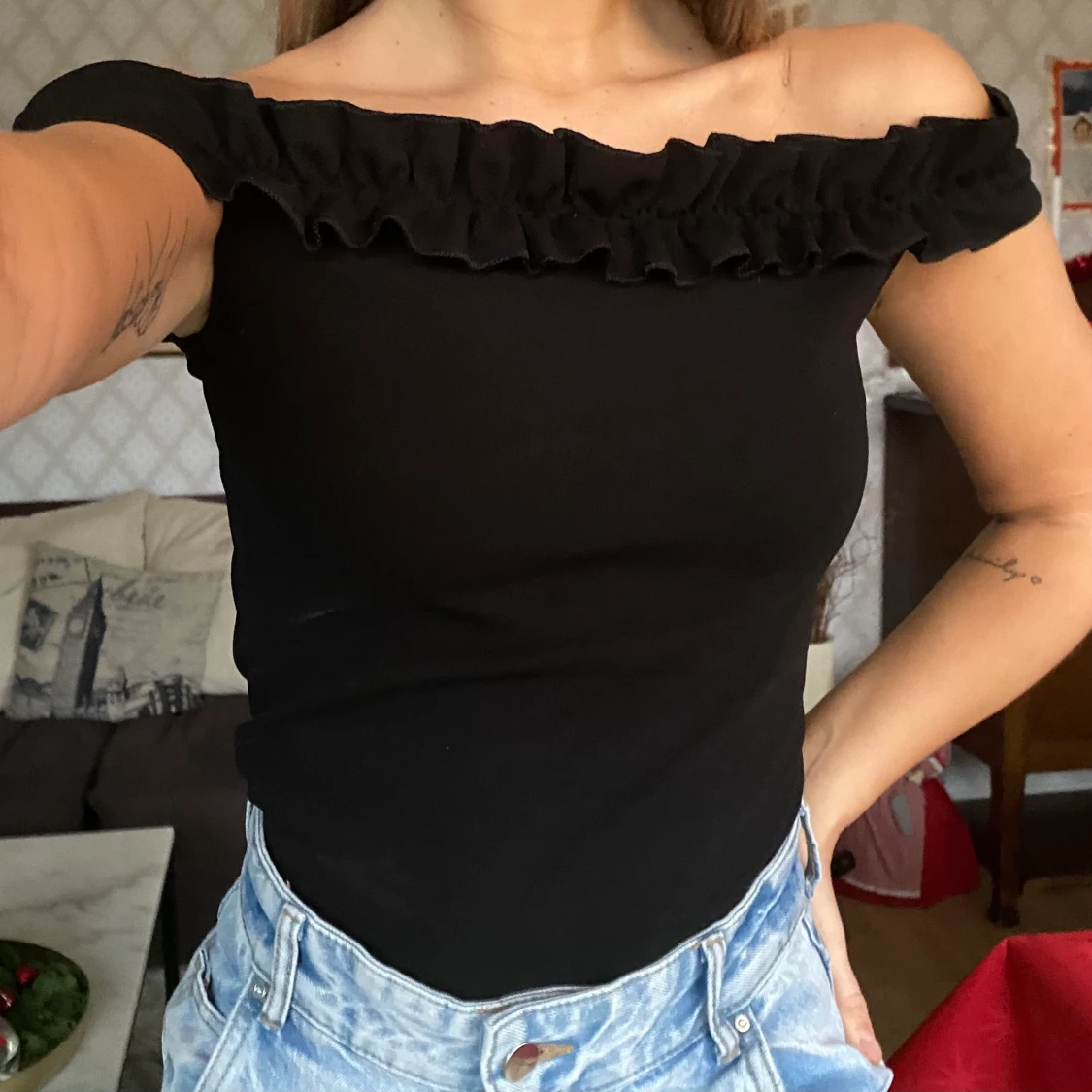 Svart topp - 90