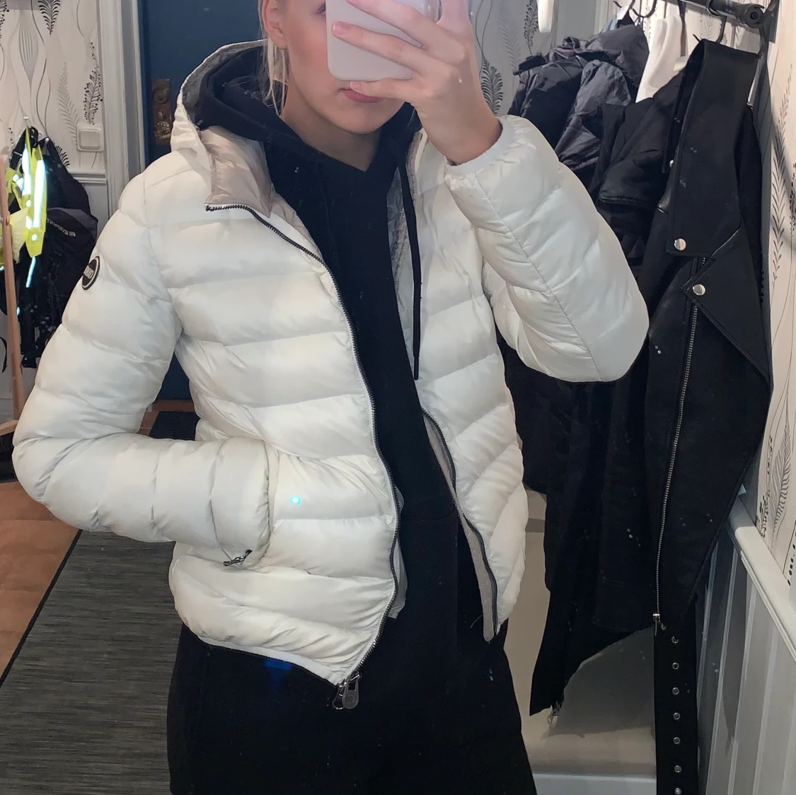 Vit colmarjacka stl 36