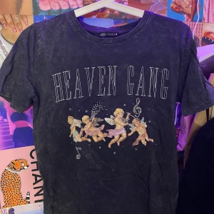 Tshirt från Zara - Tshirt från zara med tryck, kommer inte till användning